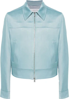 Lanvin SS24 Floral Appliqué Zip Jacket Pink Blue RM-OU9009-5924-E24 Buy Lanvin SS24 Floral Appliqué Zip Jacket Pink Blue RM-OU9009-5924-E24