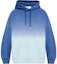 Buy Sudadera Con Capucha Oversize Efecto Degradado Azul Lanvin SS24 RMHO0009-J132E24-270