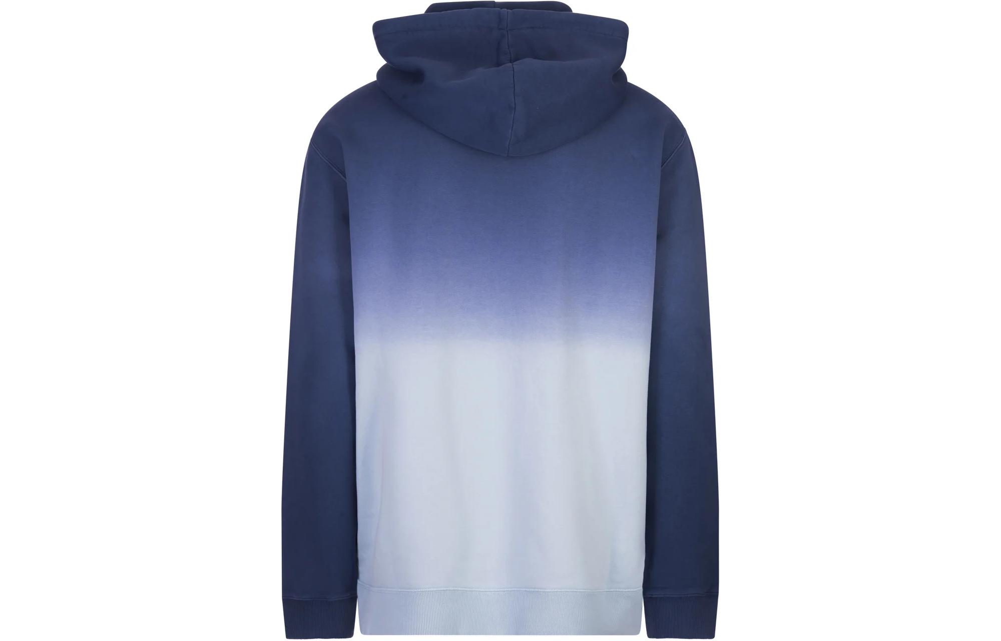 Lookbook Sudadera Con Capucha Oversize Efecto Degradado Azul Lanvin SS24 RMHO0009-J132E24-270