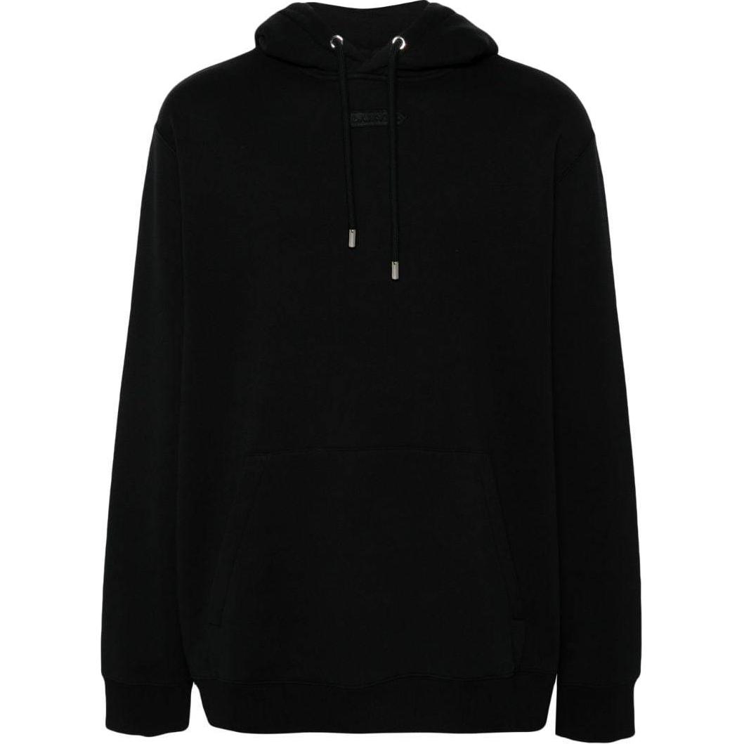 Lanvin SS24 Letter Logo Pullover Hoodie Black () RM-HO0009-J142-A24