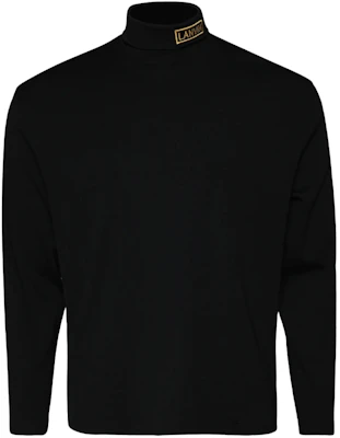 Lanvin SS24 Logo Appliqué High-Neck Pullover Sweatshirt Obsidian Black () RU-TO0030-J116-P24 Buy Lanvin SS24 Logo Appliqué High-Neck Pullover Sweatshirt Obsidian Black () RU-TO0030-J116-P24