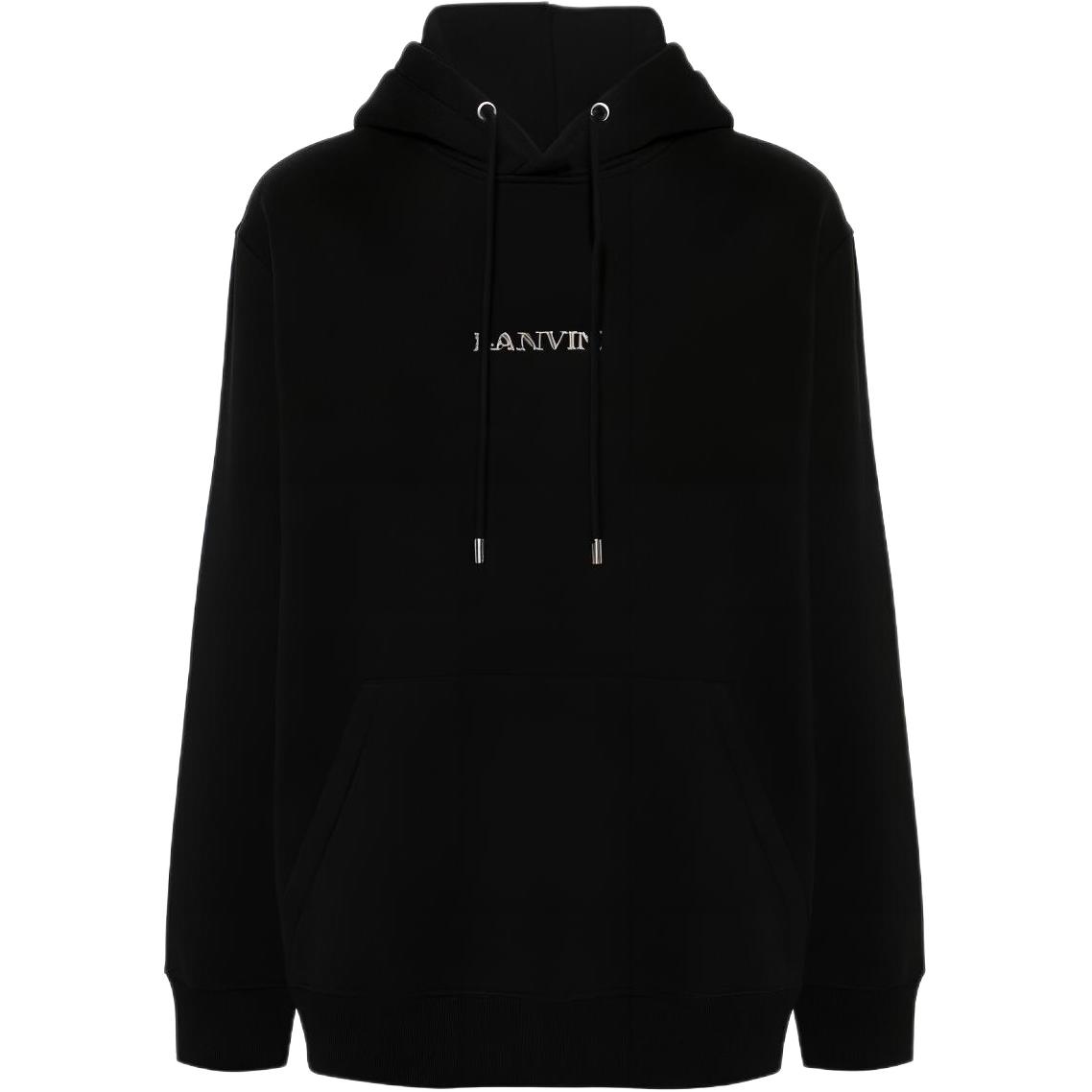 Lanvin SS24 Logo Print Hoodie Unisex Long Sleeve RU-HO0009-J110-P24
