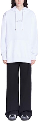 Lanvin SS24 標誌印花連帽衫 男女同款長袖 RU-HO0009-J110-P24 Lookbook Lanvin SS24 標誌印花連帽衫 男女同款長袖 RU-HO0009-J110-P24