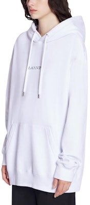 Lanvin SS24 標誌印花連帽衫 男女同款長袖 RU-HO0009-J110-P24 Purchase Lanvin SS24 標誌印花連帽衫 男女同款長袖 RU-HO0009-J110-P24