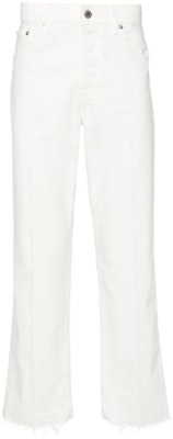 蓝文 SS24 男士纯色中腰直筒白色牛仔裤 RM-TR0119-D076-P2401 Order 蓝文 SS24 男士纯色中腰直筒白色牛仔裤 RM-TR0119-D076-P2401