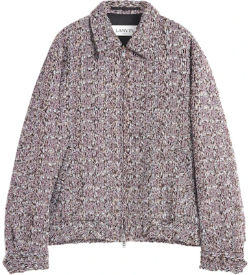 Lanvin SS24 Tweed Zip-Up Jacket Men’s Brown RM-OU0021-5966-A24 Buy Lanvin SS24 Tweed Zip-Up Jacket Men’s Brown RM-OU0021-5966-A24