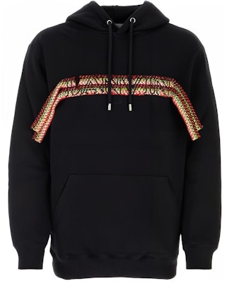 Sudadera con Capucha Rayada con Cordón Lanvin Negra - Edición RMHO0009J199A2310 Buy Sudadera con Capucha Rayada con Cordón Lanvin Negra - Edición RMHO0009J199A2310