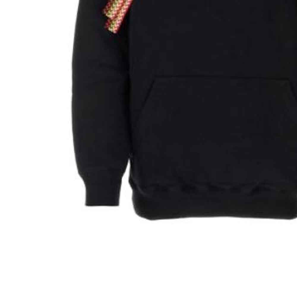 Details for Sudadera con Capucha Rayada con Cordón Lanvin Negra - Edición RMHO0009J199A2310