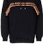 Sizing Sudadera con Capucha Rayada con Cordón Lanvin Negra - Edición RMHO0009J199A2310