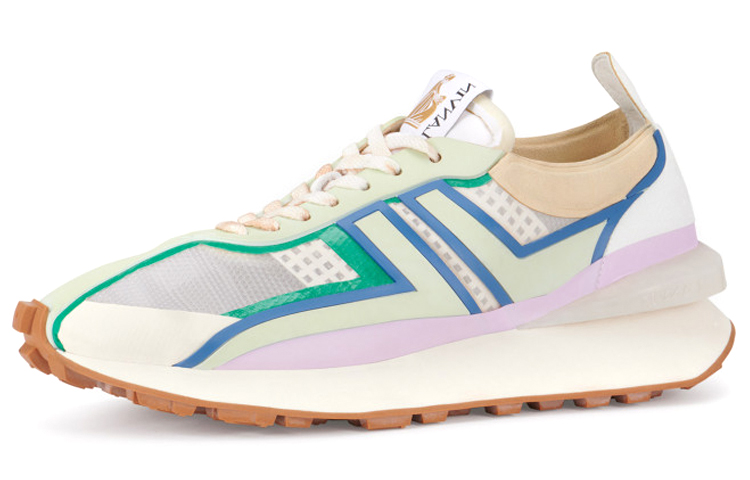 Lanvin Textured Fabric Sneakers 'Beige'