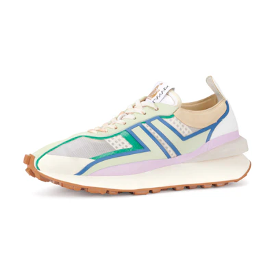 Lanvin Textured Fabric Sneakers 'Beige'