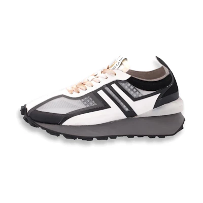 Lanvin Textured Tech Fabric Sneakers 'Black'