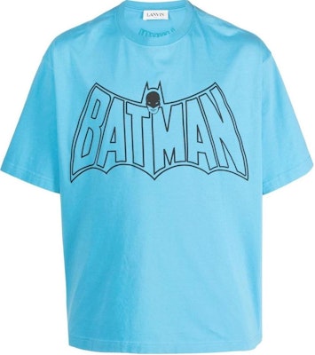 Camiseta Hombre Lanvin x Batman SS22 Azul Estampado Gráfico Manga Corta. RM-TS0009-J232-E22224 Buy Camiseta Hombre Lanvin x Batman SS22 Azul Estampado Gráfico Manga Corta. RM-TS0009-J232-E22224