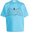 Order Camiseta Hombre Lanvin x Batman SS22 Azul Estampado Gráfico Manga Corta. RM-TS0009-J232-E22224