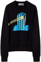 Lanvin x Batman SS22 Fleece Hoodie Winter Black Batman Print RM-SS0001-J236-E2210 Lanvin x Batman SS22 Fleece Hoodie Winter Black Batman Print RM-SS0001-J236-E2210