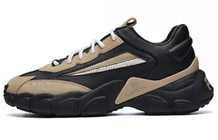 FILA Lanvin x Low-Top Running Shoes /Yellow 'Black' F12M144145FBN