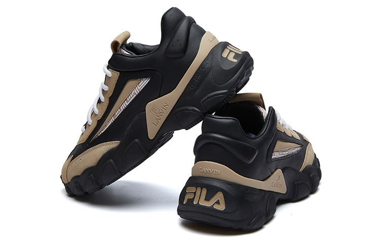 Shop Zapatillas Bajas FILA Lanvin x Running Amarillas 'Negras'. F12M144145FBN