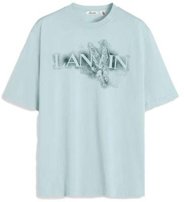 Kaos Oblong Lanvin x FUTURE Letter Eagle Print Casual Crewneck. RU-TS0037-J118-P2410 9