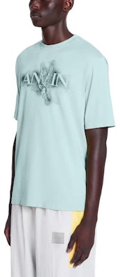 Kaos Oblong Lanvin x FUTURE Letter Eagle Print Casual Crewneck. RU-TS0037-J118-P2410 12