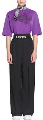 Kaos Oblong Lanvin x FUTURE Letter Eagle Print Casual Crewneck. RU-TS0037-J118-P2410 Lookbook Kaos Oblong Lanvin x FUTURE Letter Eagle Print Casual Crewneck. RU-TS0037-J118-P2410