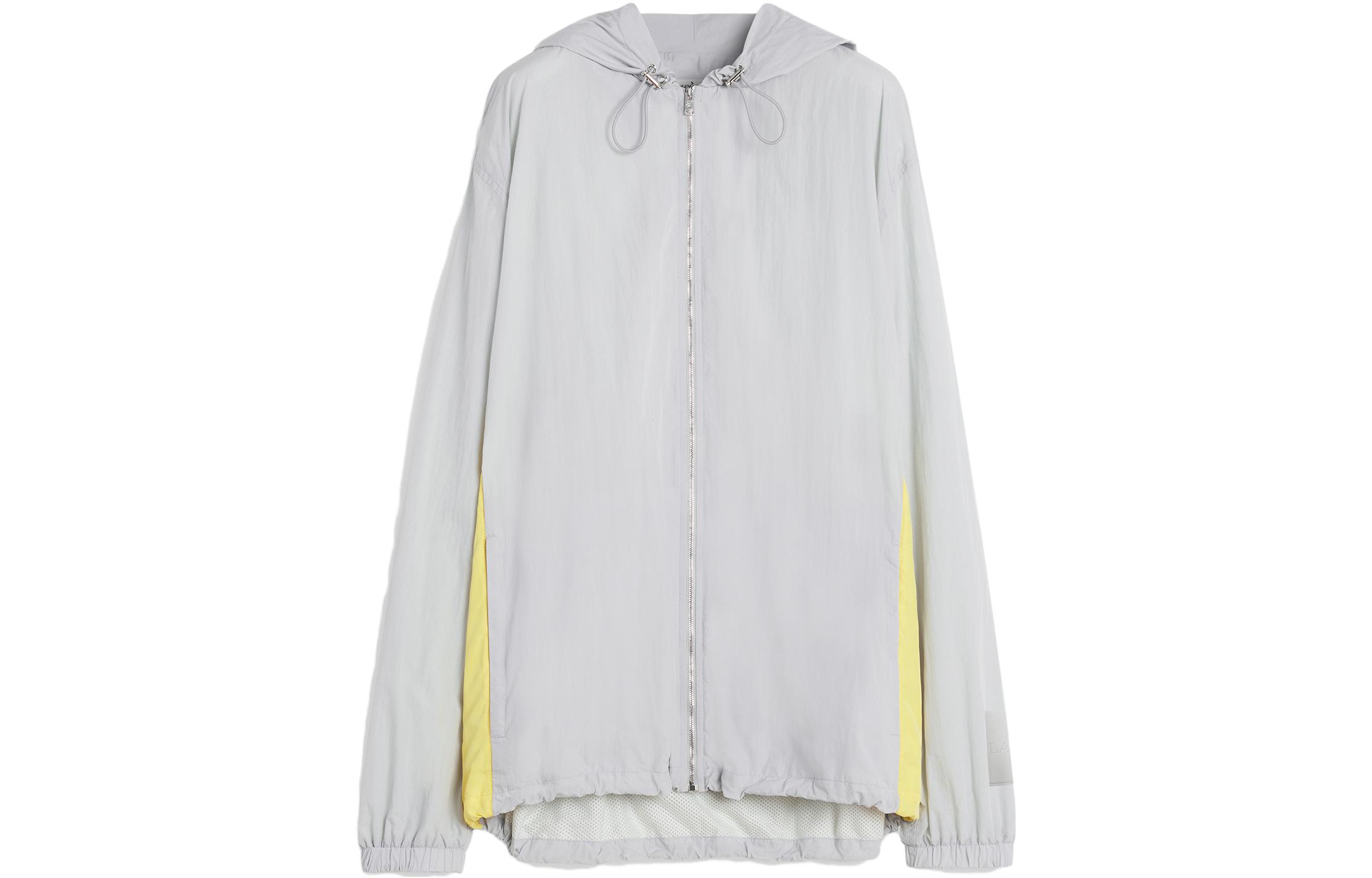 Lanvin FUTURE Collab Unisex Oversized Hoodie Jacket - Grey RU-HO0031-5783-P24163