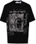 Order Camiseta Negra Relajada Lanvin x Future SS24 con Logo Graffiti para Hombre. RU-TS0037-J117-P24