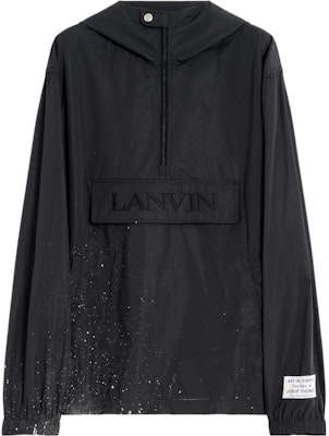 Sudadera Chaqueta Negra Lanvin x Gallery Dept. II con Logo Bordado. RM-JAG038-4825-P22S1 Order Sudadera Chaqueta Negra Lanvin x Gallery Dept. II con Logo Bordado. RM-JAG038-4825-P22S1