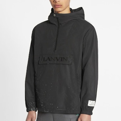 Sudadera Chaqueta Negra Lanvin x Gallery Dept. II con Logo Bordado. RM-JAG038-4825-P22S1 Shop Sudadera Chaqueta Negra Lanvin x Gallery Dept. II con Logo Bordado. RM-JAG038-4825-P22S1