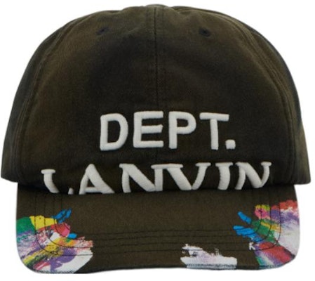 Lanvin x Gallery Dept. II Gorra de Béisbol Estampada con Letras Unisex para Parejas. AM-HANQGD-COGD-P22S1 Lookbook Lanvin x Gallery Dept. II Gorra de Béisbol Estampada con Letras Unisex para Parejas. AM-HANQGD-COGD-P22S1