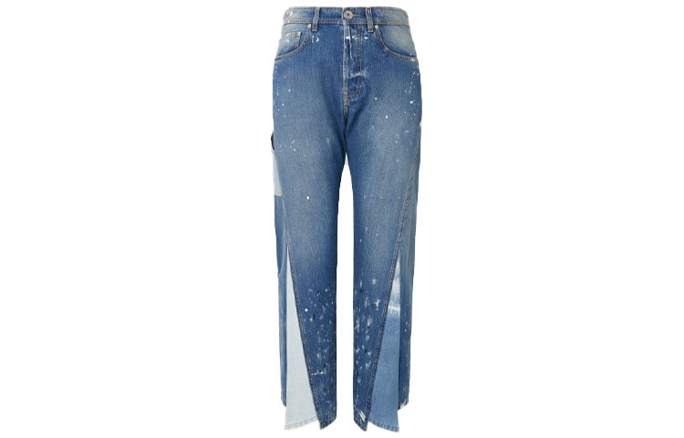 Order Jeans Azules Lanvin x Gallery Dept. con Cremallera Irregular y Bolsillos Laterales. JV-M16178-7261-5959