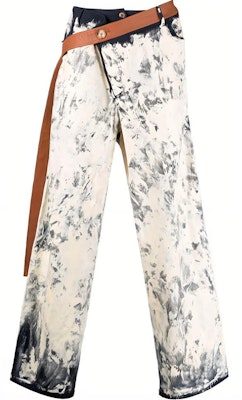 Lanvin x Gallery Dept. Jeans Blancos para Hombre con Salpicaduras de Pintura. RM-TR0074-4576-E21291 Buy Lanvin x Gallery Dept. Jeans Blancos para Hombre con Salpicaduras de Pintura. RM-TR0074-4576-E21291