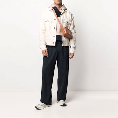 랑방 x 갤러리 디파트먼트 SS21 스플래터 로고 재킷 오프화이트 RM-JA0035-4391-E2102 Lookbook 랑방 x 갤러리 디파트먼트 SS21 스플래터 로고 재킷 오프화이트 RM-JA0035-4391-E2102