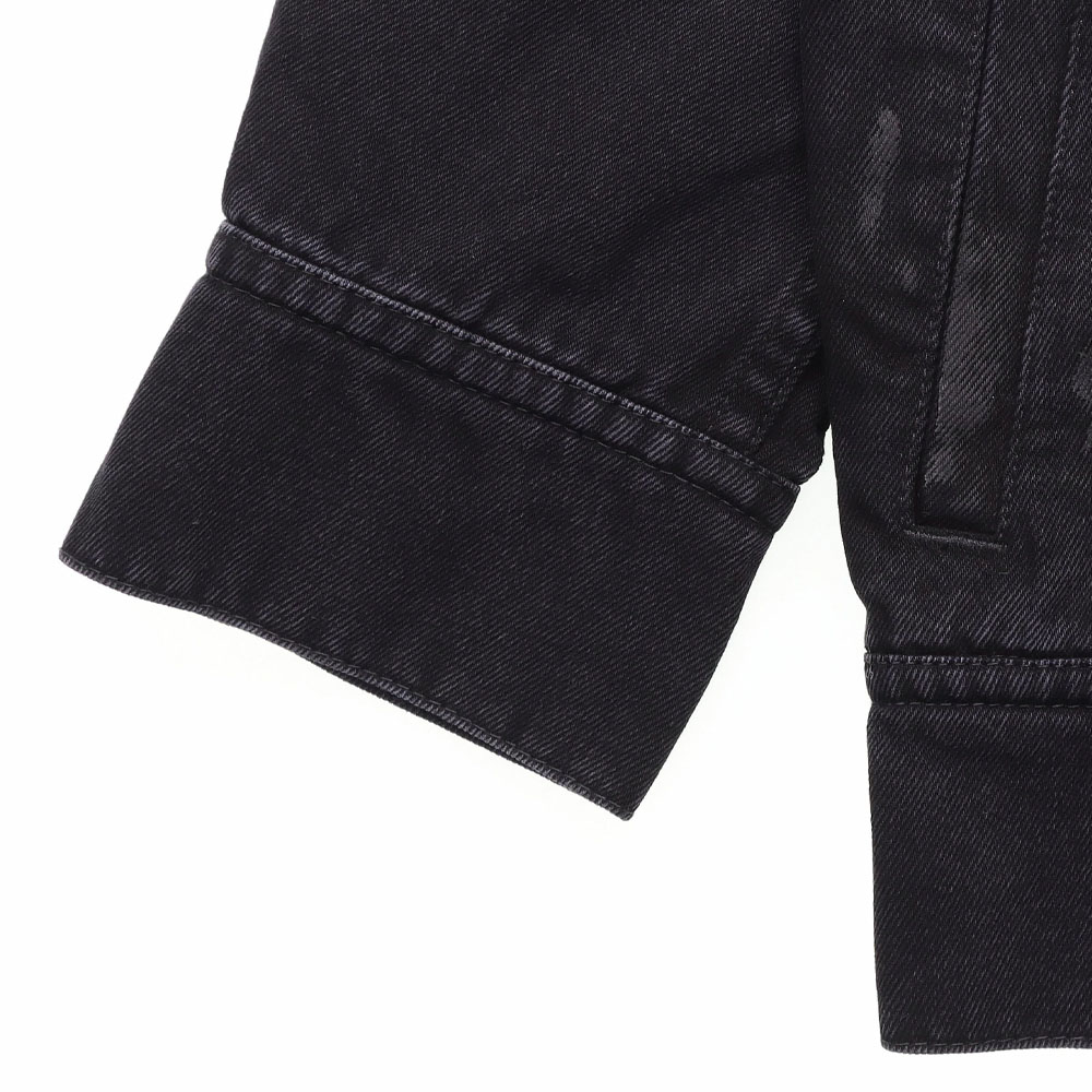 Sizing Lanvin x Gallery Dept. SS22 黑色纽扣牛仔夹克外套. RM-JAG035-D013-P22S1