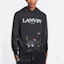 Details for Lanvin x Gallery Dept. 男士 SS22 黑色复古印花连帽衫. RM-TOG698-JR32-P22S1