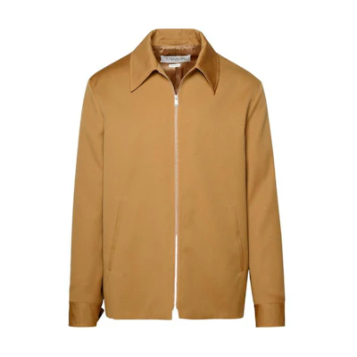 Lanvin Yellow Zip-Up Jacket with Pockets and Long Sleeves RM-OU0007-5857-P24653