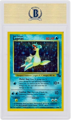 Lapras-Holo 1999 Kartu Pokemon TCG Fosil #10/62 Order Lapras-Holo 1999 Kartu Pokemon TCG Fosil #10/62