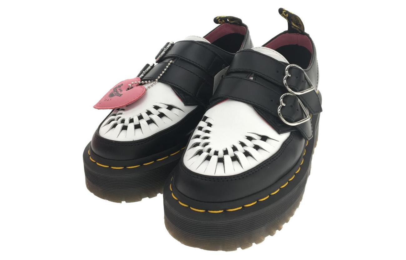 Order Lazy Oaf x Dr. Martens Creeper con Hebilla 'Negro Blanco' 25315009