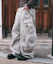 Buy Le Ave Split Arc Curved Cargo Pants Ash Grey LE8SPT51GY