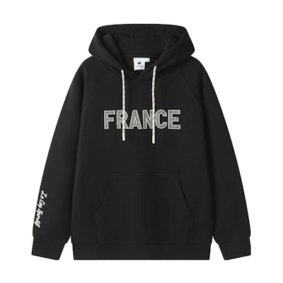 Le Coq Sportif Embroidered Logo Fleece Hoodie Unisex CB-1647223