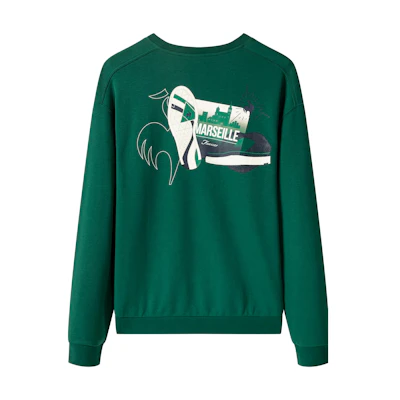 Le Coq Sportif Graphic Print Pullover Sweatshirt Unisex Long Sleeve CK-1650213