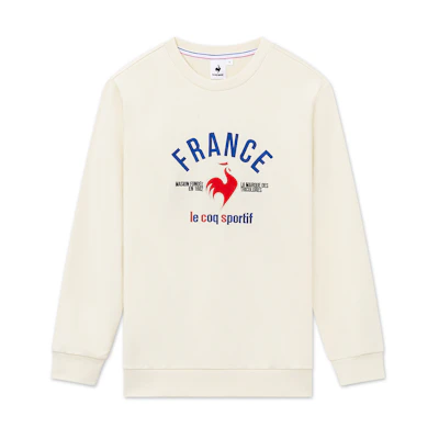 Le Coq Sportif Retro Logo Print Casual Crewneck Sweater - Outdoor Style CL-1611233