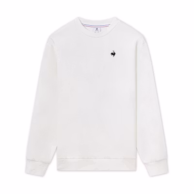 Le Coq Sportif Tricolor Series Unisex Breathable Pullover Sweatshirt L241UCNA2006