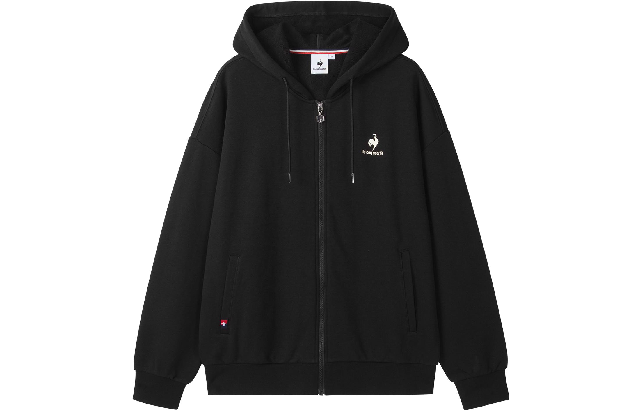Le Coq Sportif Unisex Minimalist Logo Hoodie Jacket - Casual Sportswear CB-5650223