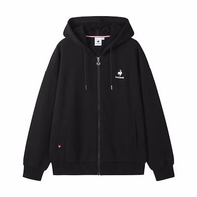 Le Coq Sportif Unisex Minimalist Logo Hoodie Jacket - Casual Sportswear CB-5650223