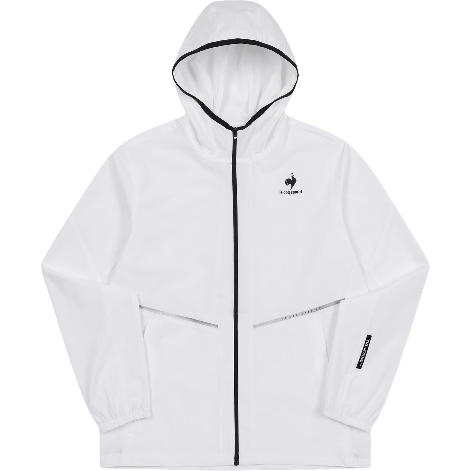 Le Coq Sportif Unisex Waterproof Hooded Long-Sleeve Jacket QP223GJK45