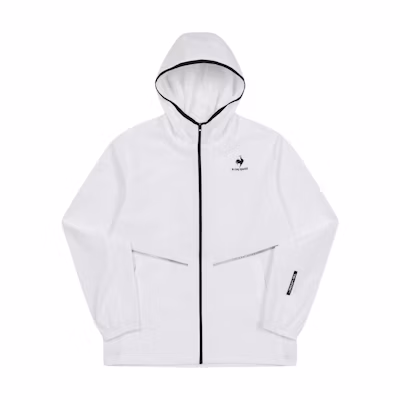 Le Coq Sportif Unisex Waterproof Hooded Long-Sleeve Jacket QP223GJK45