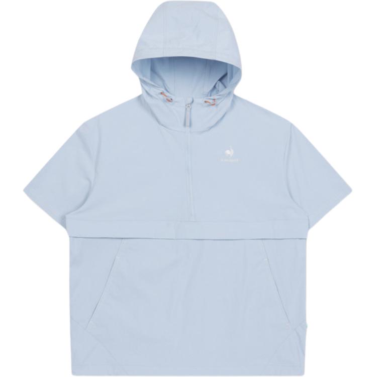 Le Coq Sportif Unisex Waterproof Hooded Pullover Jacket - Cyclism Essentials QP223CJK45