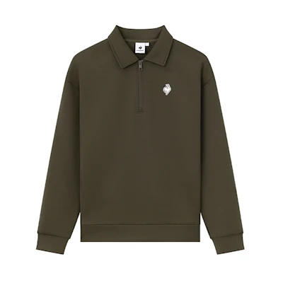 Le Coq Sportif Vintage French Half-Zip Pullover Sweatshirt CL-1505233