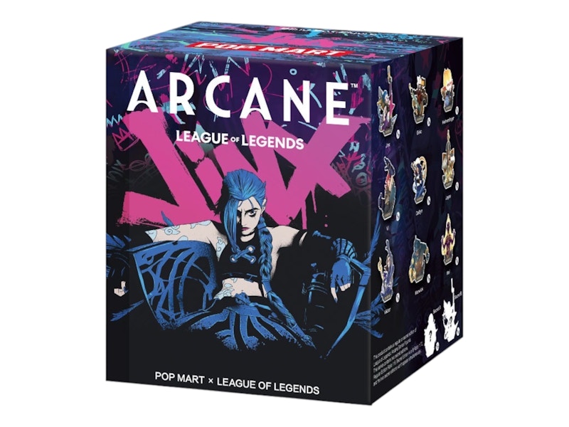 League of Legends x Pop Mart Arcane Series Figures Single Blind Box Single Blind Box