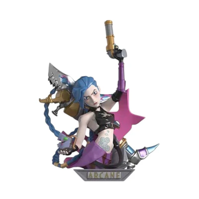 League of Legends Pop Mart Arcane Jinx Figure
